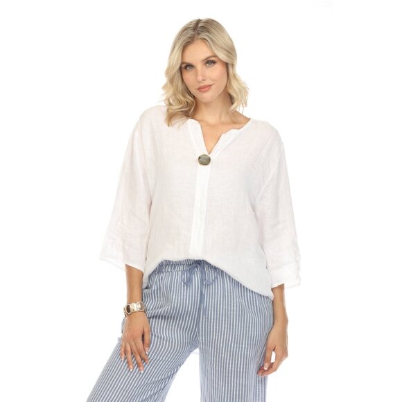 Navy Striped Drawstring Pant With Pockets - Picture 4 of 4